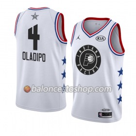 Camiseta Hombre NBA Indiana Pacers Victor Oladipo 4 2019 All-Star Jordan Brand Blanco Swingman